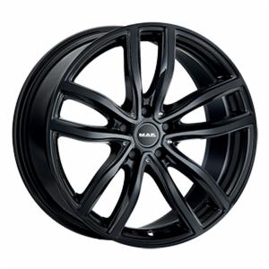 CERCHI CERCHIO IN LEGA 17" Adatto per AUDI A6 MAK FAHR NERO LUCIDO