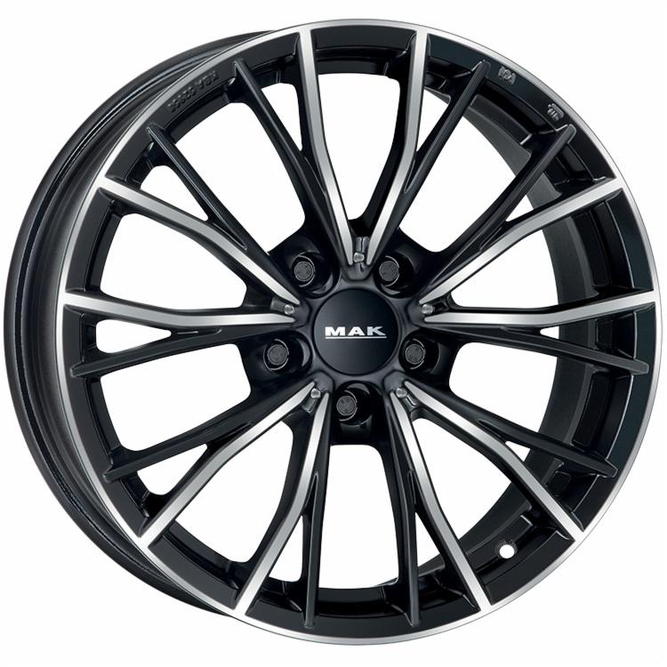 ALLOY WHEEL RIMS 17" 18" Suitable for AUDI A4 MAK MARK BLACK