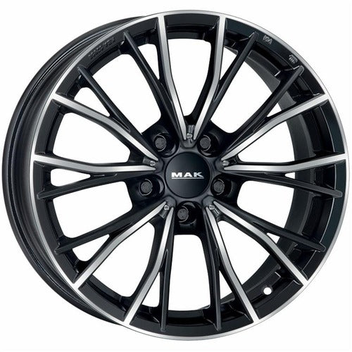 CERCHI CERCHIO IN LEGA 17" Adatto per AUDI A6 MAK MARK NERO