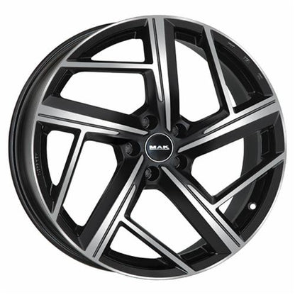 CERCHI CERCHIO IN LEGA 19" 20" Adatto per AUDI A5 MAK QVATTRO NERO