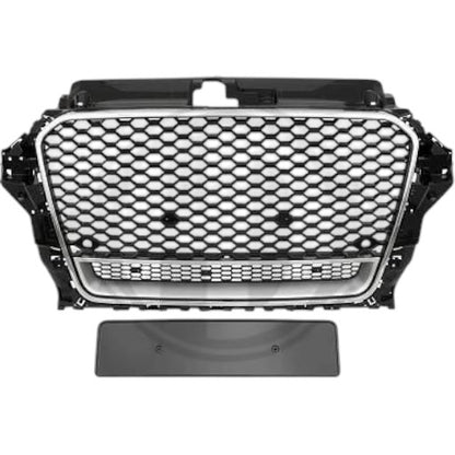 🔥 GRIGLIA  ADATTO PER AUDI A3 Lim / Sport   / Cabrio 12-16 LOOK DA CORSA  🔥