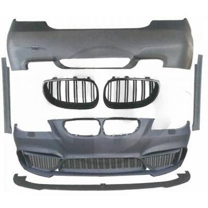 💥BODYKIT ADATTO PER BMW e60 look M5 paraurti + minigonne 💥