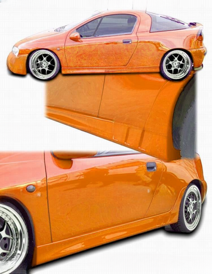 ❤️Minigonne Laterali Compatibili con OPEL Tigra A – Design Sportivo❤️