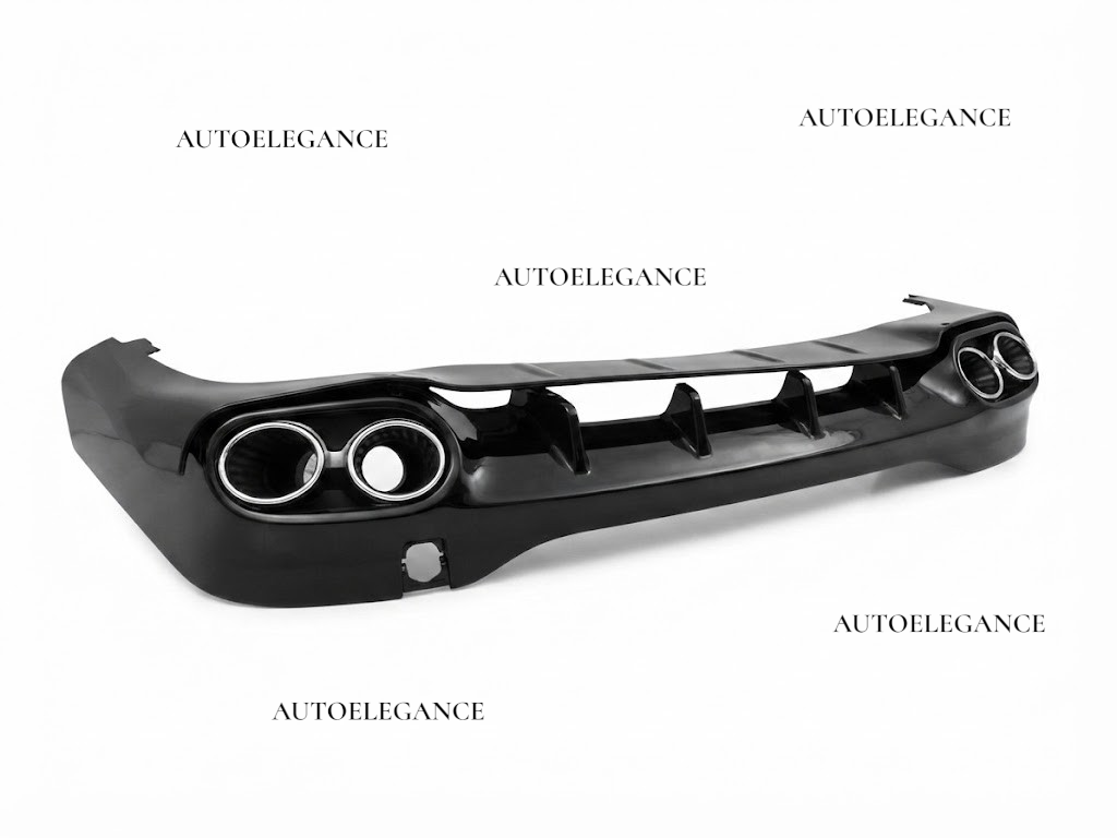 0810⭐Diffusore e terminali di scarico cromati adatti per Mercedes CLA W118⭐