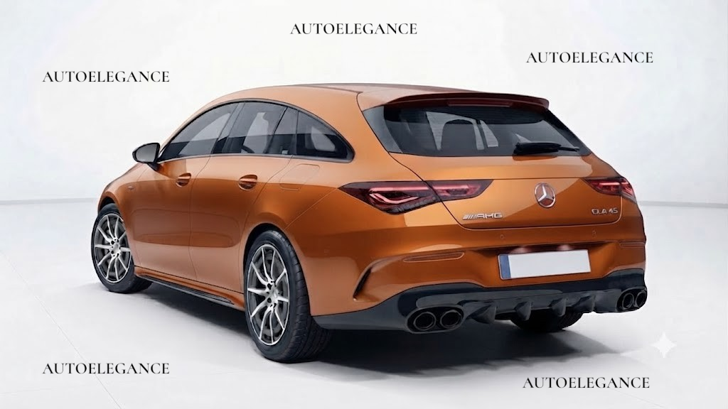 0810⭐Diffusore e terminali di scarico cromati adatti per Mercedes CLA W118⭐