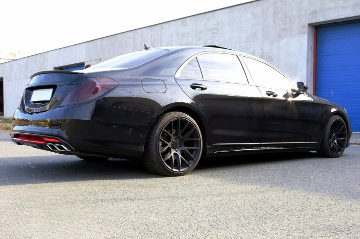 💫ART.6709 Spoiler Posteriore Stile AMG per Mercedes Classe S (W222) (2013-2020)💫