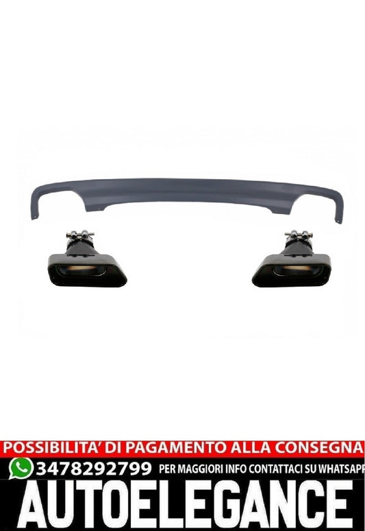 Diffusore d'aria a doppia uscita adatto per BMW F10 F11 Berlina Touring Serie 5