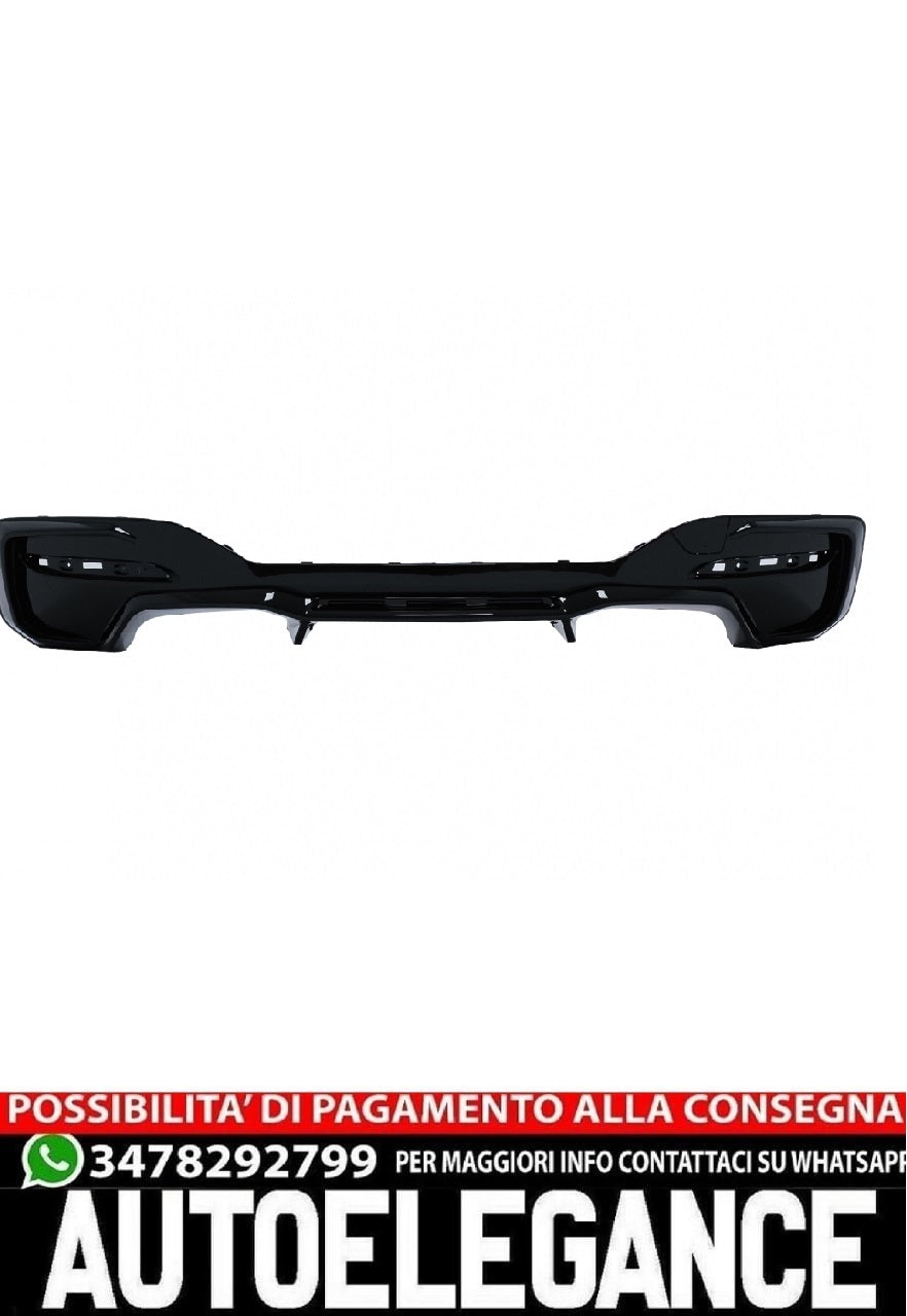 Paraurti posteriore Spoiler Mantovana Diffusore adatto per BMW Serie 1 F20 F21 L