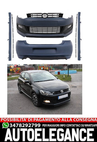 Body kit suitable for VW Polo 6R (2009-2017) R-Line Design 