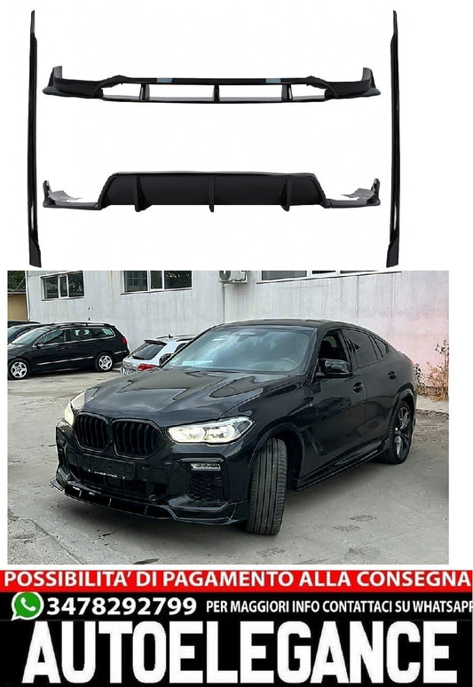 Bodykit Aero Body Kit suitable for BMW X6 G06 (10.2019-03.2023) M-Tech Black Knight 