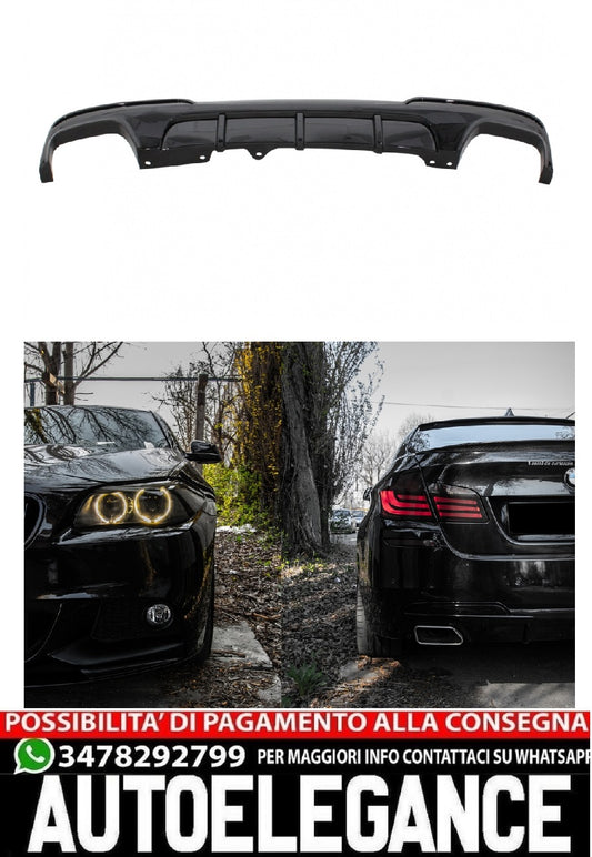 Diffusore d'aria a doppia uscita adatto per BMW Serie 5 F10 F11 (2011-2017) M-Pe