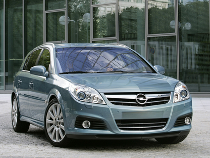 Headlight set for Opel Vectra C Signum -05 in black H7 LWR 