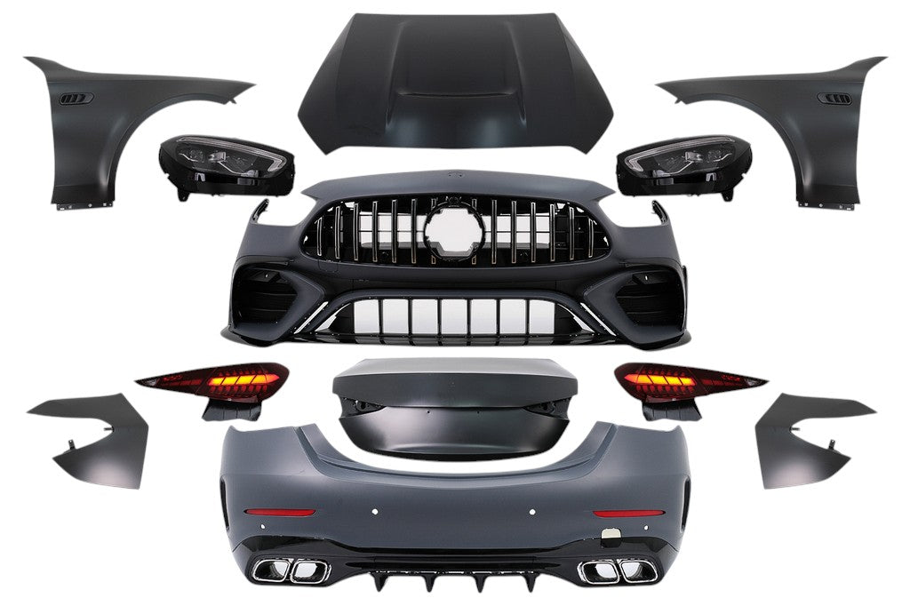 💫ART.3293 Body Kit adatto per Mercedes Classe C W205 Facelift (2018-2022)💫