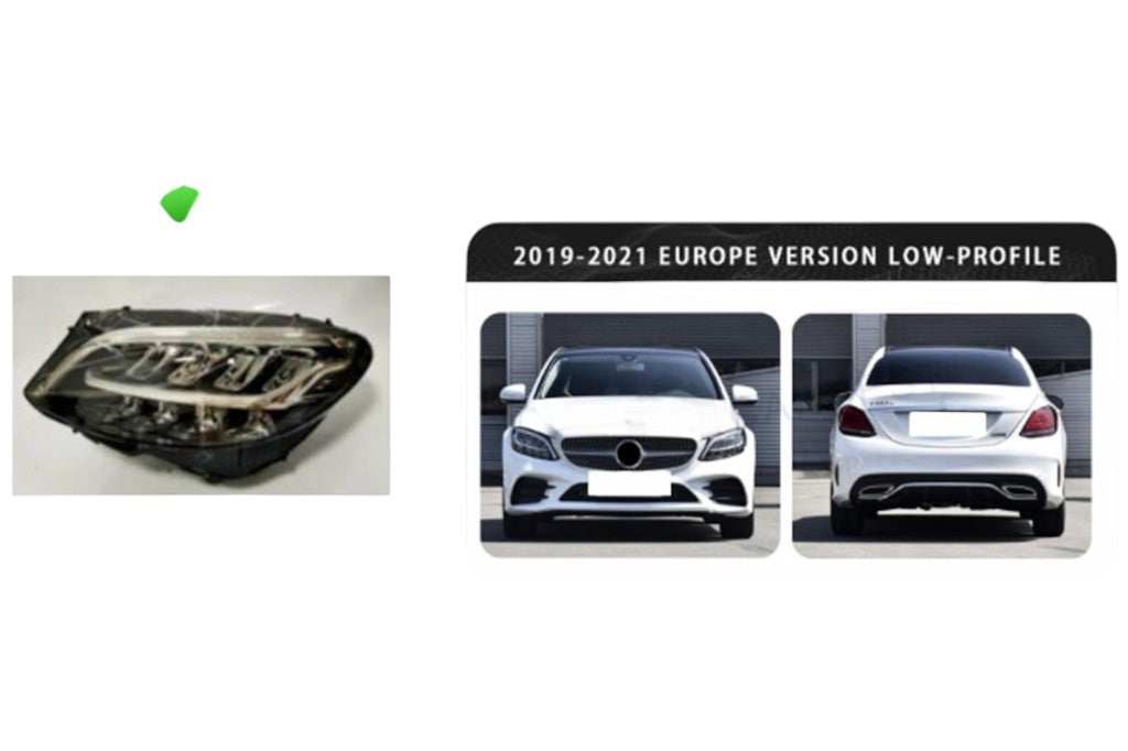 💫ART.3293 Body Kit adatto per Mercedes Classe C W205 Facelift (2018-2022)💫