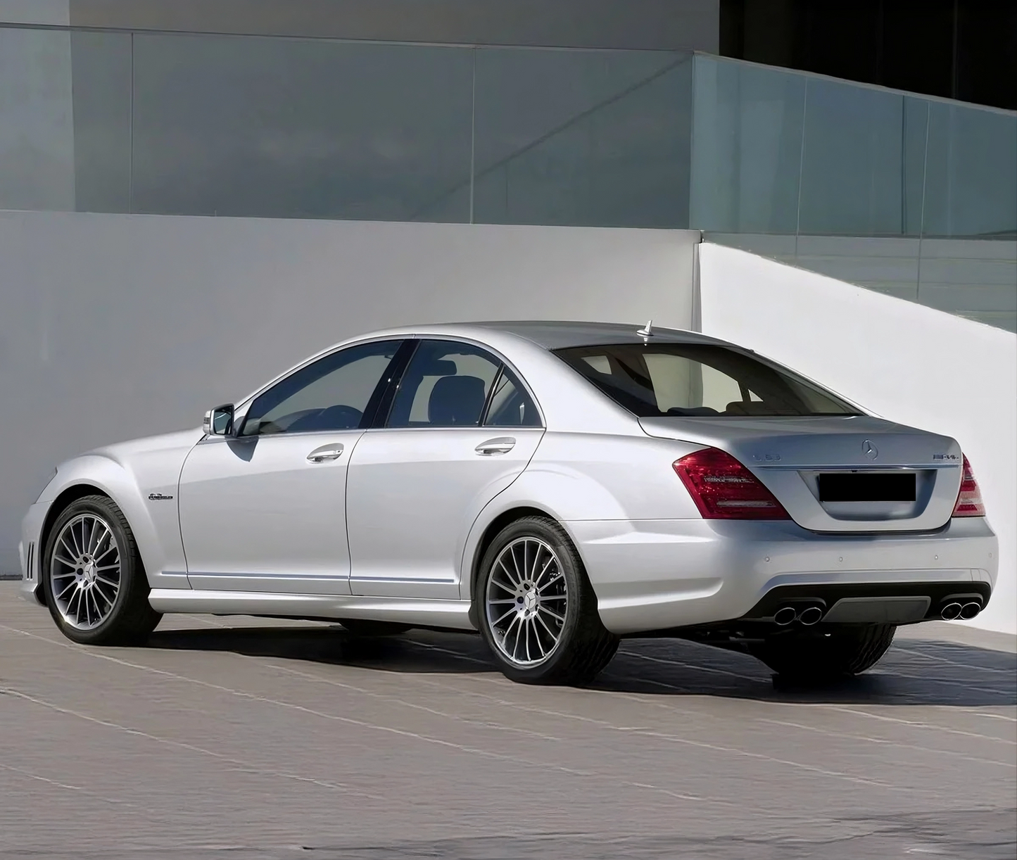 💫ART.7703 Paraurti Posteriore Look S63 AMG per MERCEDES W221 2005-2013💫