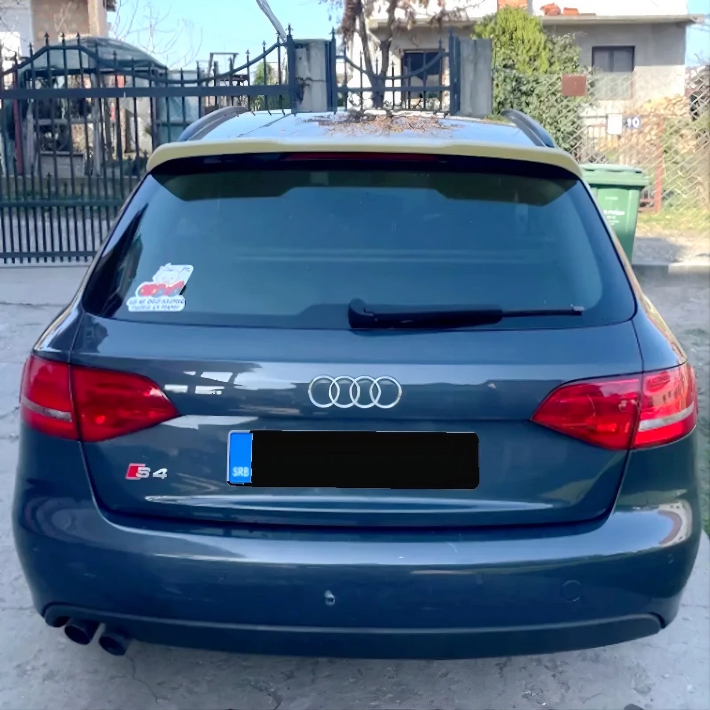 💫ART.8051 Spoiler sul Tetto per Audi A4 B8 8.5 Avant/Allroad 08-16💫
