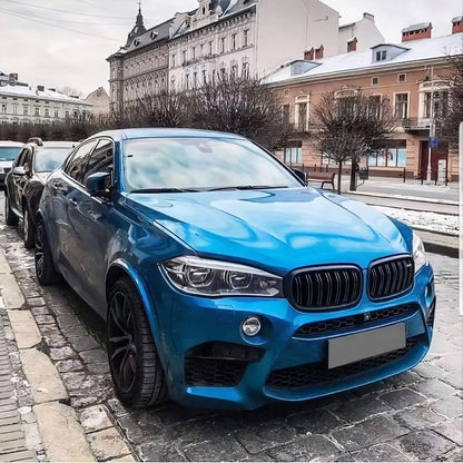 💫ART.8451 Parafanghi Allargati Nero Opaco  per BMW X6 X6M 2015-2018 💫