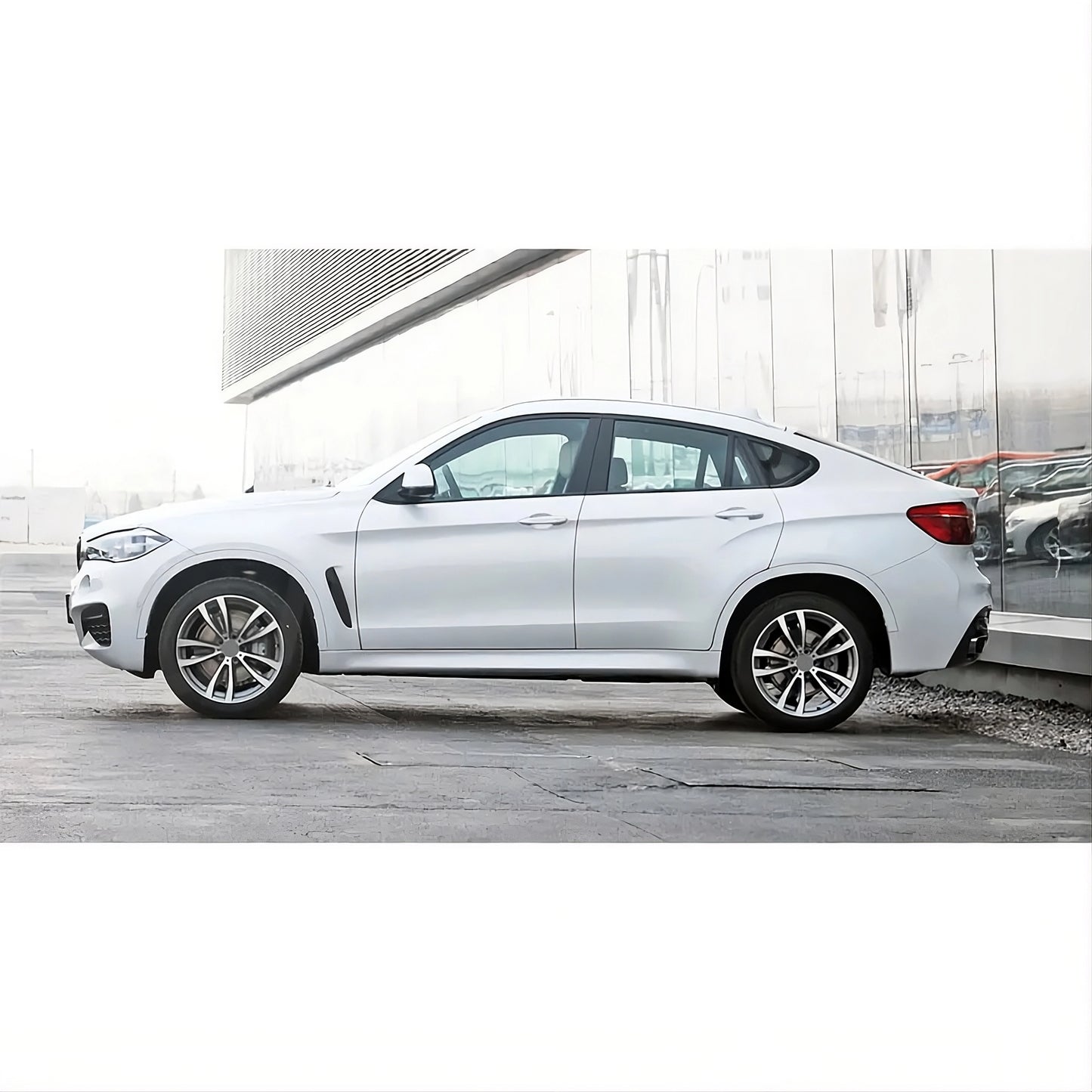 💫ART.8451 Parafanghi Allargati Nero Opaco  per BMW X6 X6M 2015-2018 💫