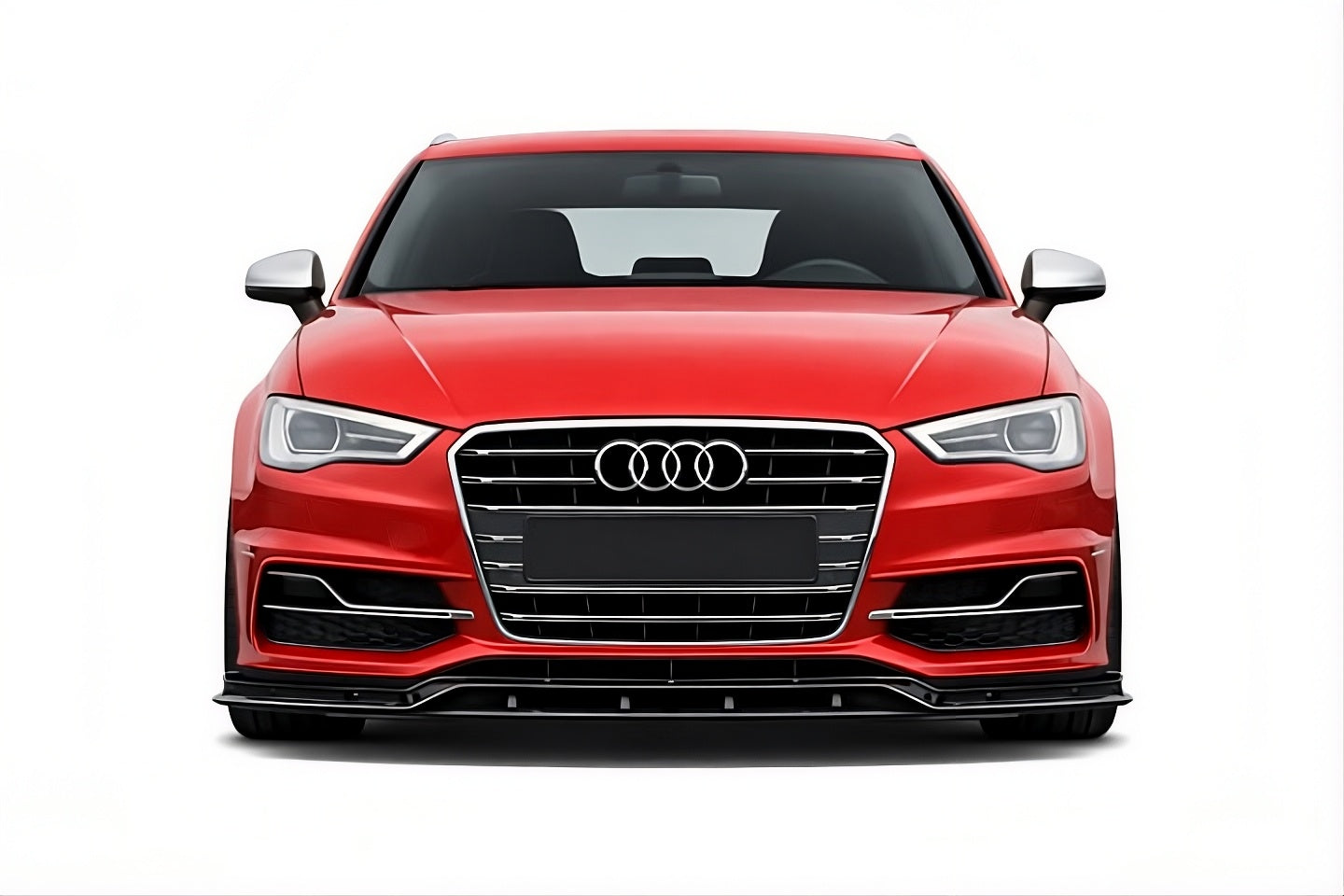 💫ART.8484 Splitter Anteriore Per Audi A3 S-Line S3 8V Pre-Facelift 2013-2016💫