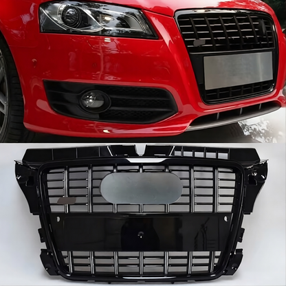 💫ART.8480 Griglia Anteriore Sportiva (ABS) per Audi A3 S3 8P 2009-2011 💫