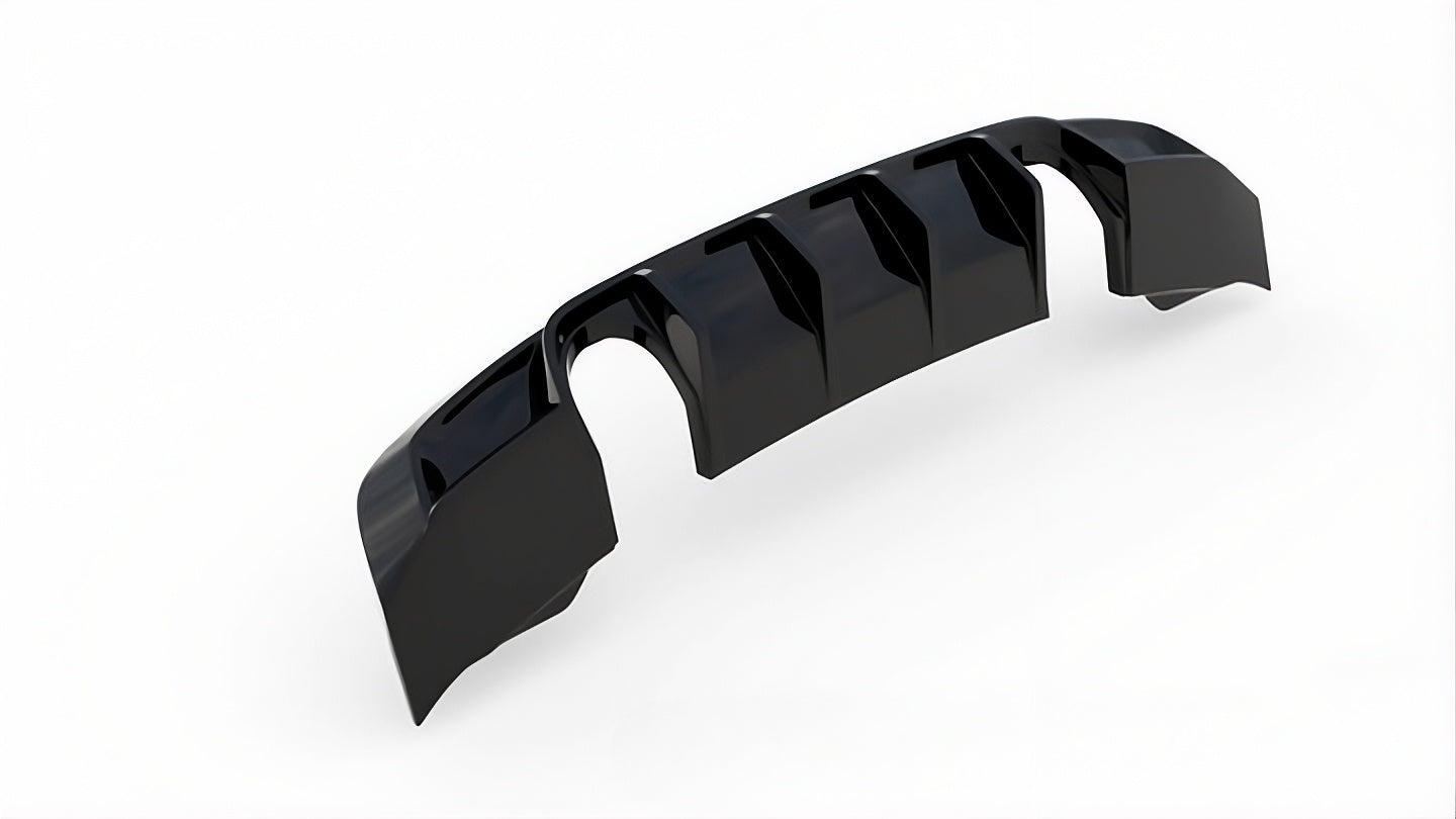 💫Diffusore Posteriore Street+ adatto per Audi TT S-Line 8S nero lucido💫