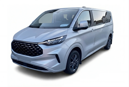 💫ART.8580 Sotto Minigonne Nero Lucido – per Ford Tourneo / Transit Custom 2023+ (L2 passo lungo)💫