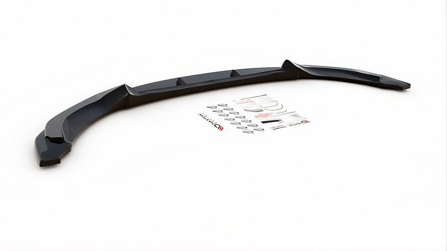 💫Splitter Anteriore Street+ adatto per BMW M4 F82 nero lucido💫