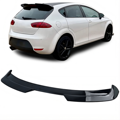 💫ART.8728 Spoiler Posteriore (tetto) nero lucido per Seat Leon 1P 2009-2012💫