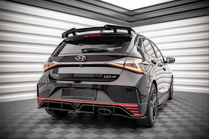 💫Spoiler Posteriore adatto per Hyundai I20 N Mk3 Nero Lucido 2020+💫