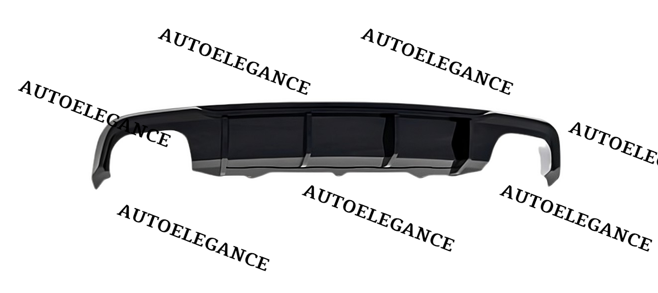 💫ART.9563 Diffusore per Audi A6 S C7 FL 2015+ S6/S Line Nero Lucido💫