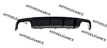 💫ART.9563 Diffusore per Audi A6 S C7 FL 2015+ S6/S Line Nero Lucido💫