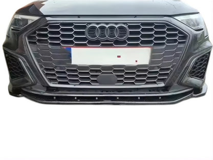 🔥ART.8854 GRIGLIA FENDINEBBIA PER AUDI A3 S-line 2021-2022-2023 NERO LUCIDO🔥