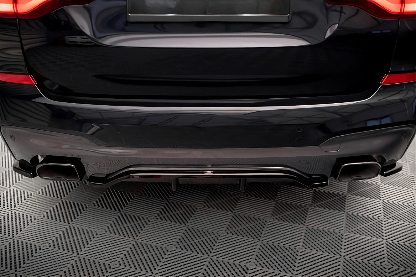 💫Street+ Diffusore Posteriore Medio RACE per BMW X3 M40i / M40d G01 2019+💫