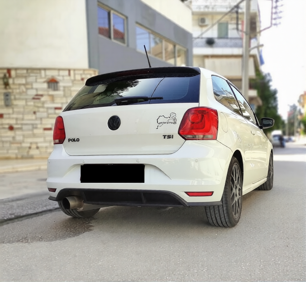 💫ART.7837 PARAURTI POSTERIORE GTI SPORT per VW POLO 6R 2009-2017💫