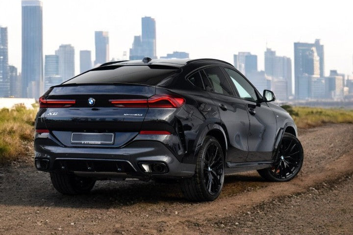 😎Set diffusore compatibile con BMW X6 G06 nero lucido😎