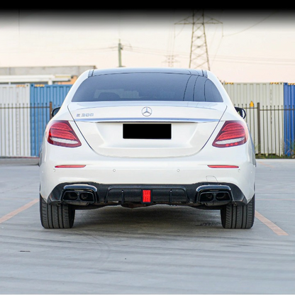 💫ART.7077 Diffusore Brabus Look per Mercedes Classe E (W213) 2016-2019💫