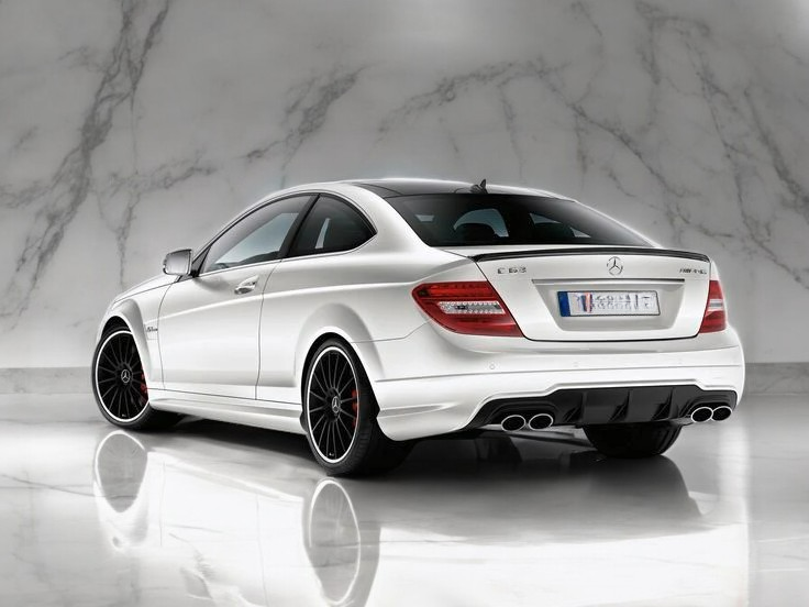 Spoiler adatto per Mercedes C-Class (C204) Coupe (2011-2015)