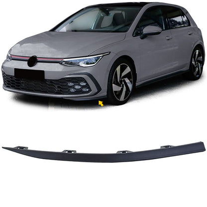 💫Striscia spoiler paraurti opaco sinistro per VW Golf 8 GTI GTD R-Line 19-24 💫