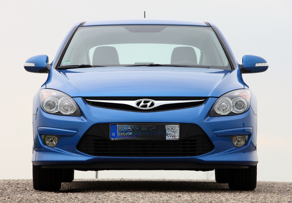 Left Front Headlights for Hyundai i30 FD H1 / H7 2009 - 12011 Black LWR 