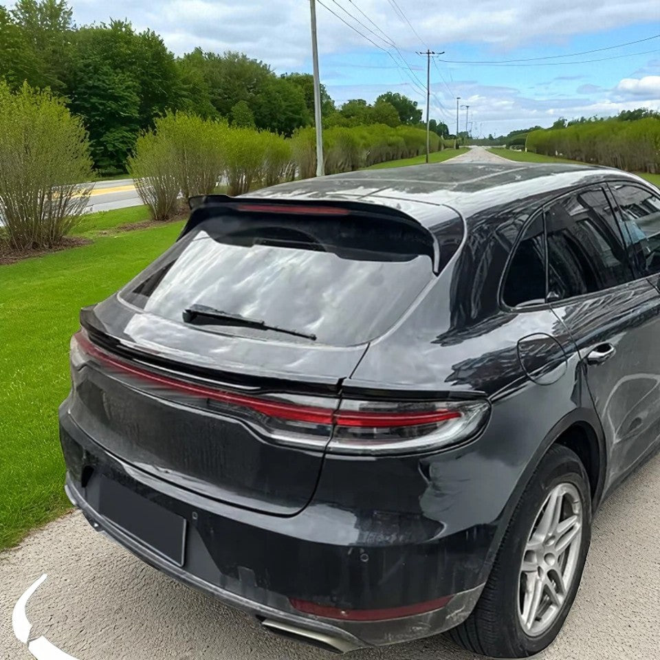 💫 Spoiler Posteriore Lip Nero Lucido per Porsche Macan 2018–2021 – 💫