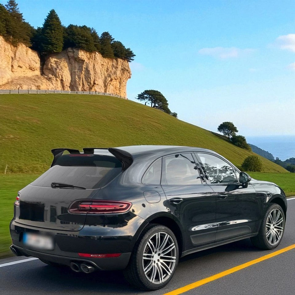 💫Spoiler Tetto Nero Lucido Stile Performance per Porsche Macan 2014–2018💫