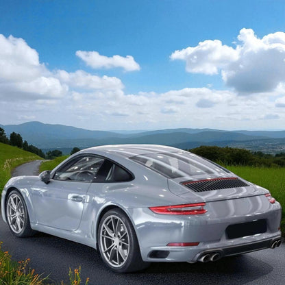 💫Terminali di Scarico a Doppio Tubo Lucidati per Porsche 911 💫