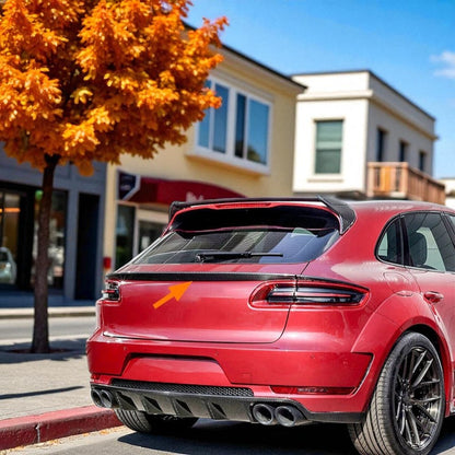 💫 Spoiler Posteriore in Fibra di Carbonio Performance per Porsche Macan  💫