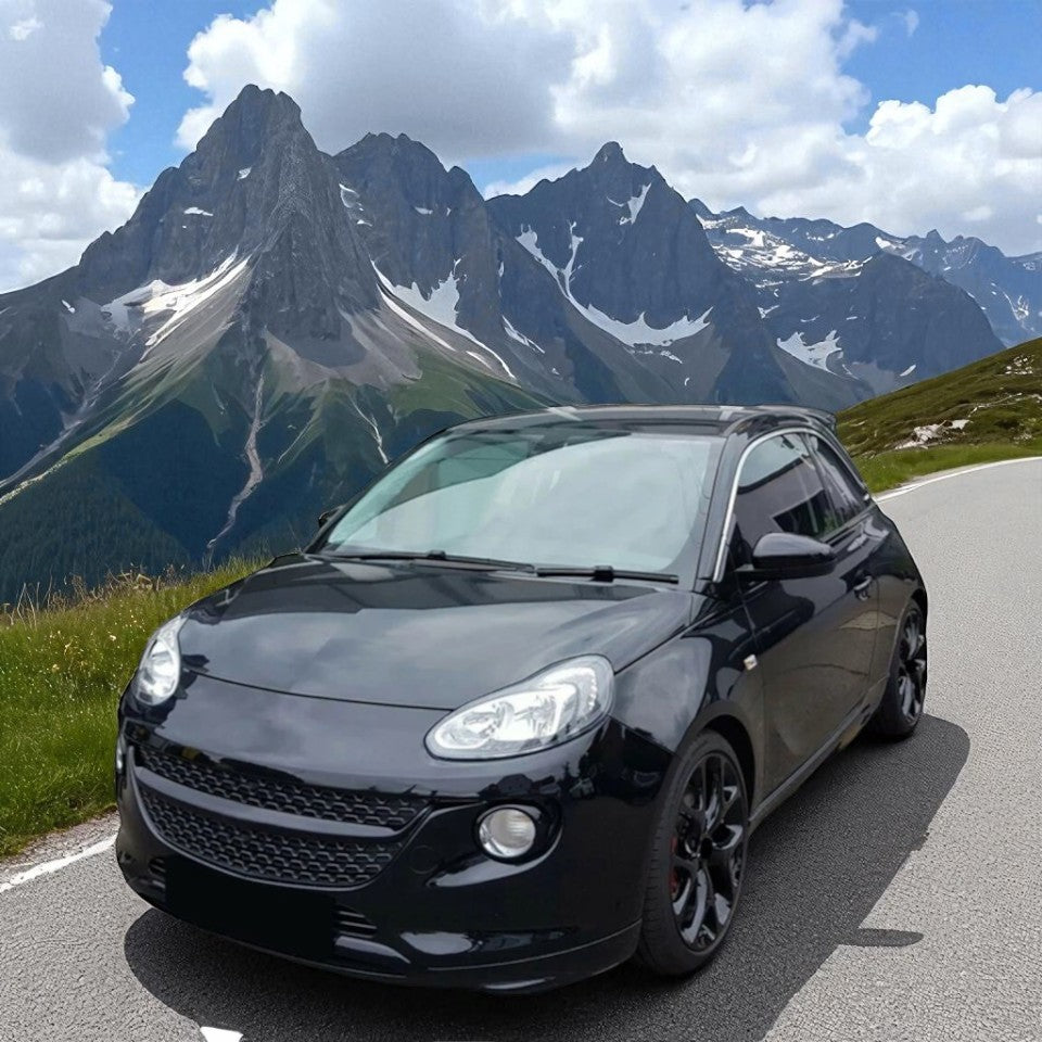 💫 Griglia Sportiva Senza Emblema Black Edition Nero per Opel Adam 2012–2019💫