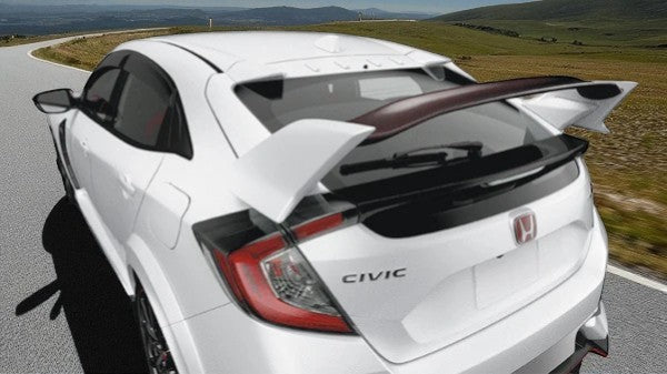 💫Spoiler Tetto TR con Antenna Manichino per Honda Civic FK Hatchback 💫