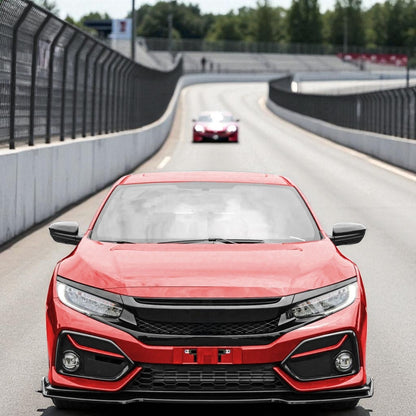 💫Griglia a Nido d'Ape Performance Nero senza Stemma per Honda Civic FK 💫