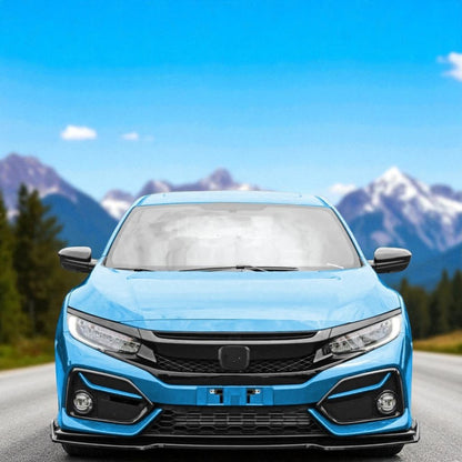 💫Griglia a Nido d'Ape TR Performance Nero Lucido per Honda Civic FK 💫
