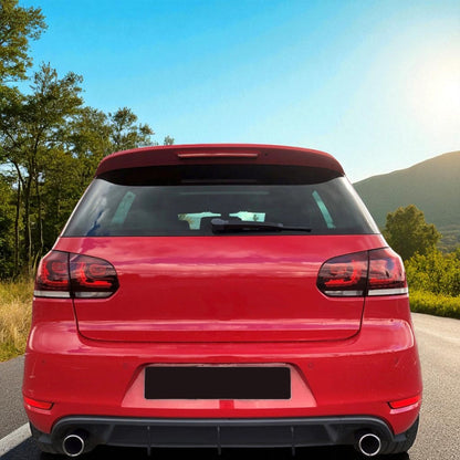 💫Inserto Diffusore Posteriore Sport Splitter Nero Lucido per VW Golf 6 GTI 💫