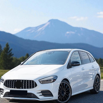 💫 Griglia Sport Cromo Nero Lucido per Mercedes Classe B W247 (dal 2018)💫