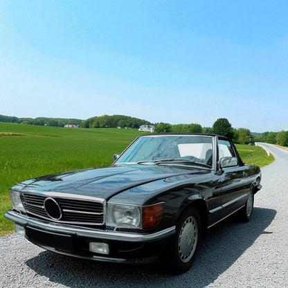 💫Finiture Cromate Paraurti Anteriore UE per Mercedes SL R107 (1971–1989)💫